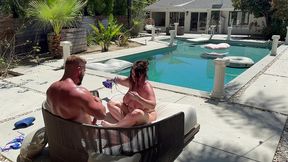 bts with busty & horny august heat