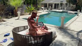 bts with busty & horny august heat