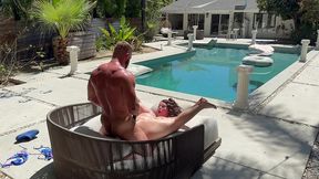bts with busty & horny august heat