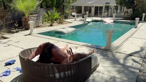 bts with busty & horny august heat