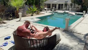 bts with busty & horny august heat