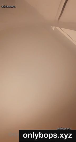 Slim blonde pro performs missionary-style vaginal sex solo