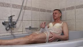 When Slut Michelle Just Takes Her Time and Enjoys Her New French Lingerie
