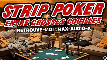 3 paires de couilles font du sexe apr&egrave_s un strip poker impr&eacute_vu