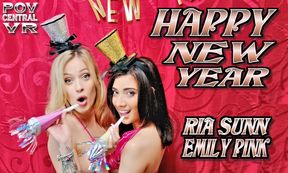 Ria Sunn and Emily Pink: Happy New Year