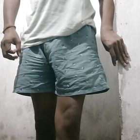 Indian teen removing his clothes and shows his full body