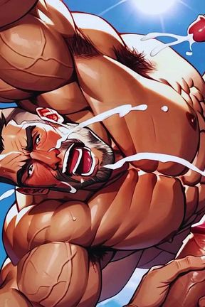 Insane Gay Orgy on a Caribbean Island. Gay Porn Daddy Pat 2