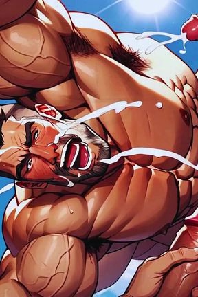 Insane Gay Orgy on a Caribbean Island. Gay Porn Daddy Pat 2