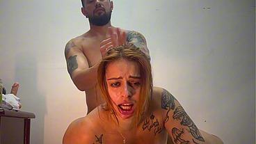Camila Vegas Aguentando o Pau Grosso no Cu Apertado Até Gozada Creampie Dentro - Completo