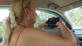 Beautiful Blonde Mature Wife Enjoys Sex in Between