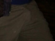 Late Night Jogging (no UNDERWEAR) in SLOW MOTION ** FREEBALLING **