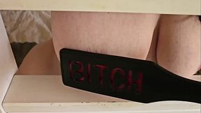 Halloween I celebrate by Spanking Hard My Boobs Nipples and very Hard my Ass