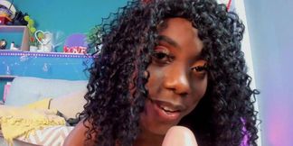 Original African dream lady stretching a tight creamy vagina at 18flirt