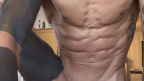 Kitchen Sex Multiple Cumshots Creampie Sex Doll POV Role Play Big Dick Muscle Verbal Daddy Hoss Kado Jerking Off