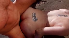 Fresh pussy Olly Doll a whore with dark hair gets penetrated in the ass