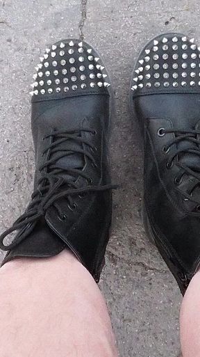 Photos of My Feet in Boots Socks and Bare