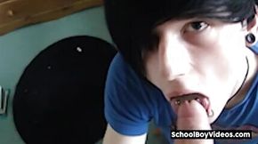 Naughty emo boys on webcam