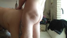 Girlfriend with huge tits loves to suck and fuck