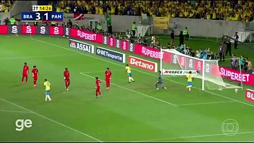 Brasil esbaga&ccedil_ando o Panam&aacute_.   #VemHexa