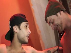 Drained Dicks Scene-4_colleagues Play at Tying Each Other up and Sucking Each Other's Cocks and Swallowing Their Cum.