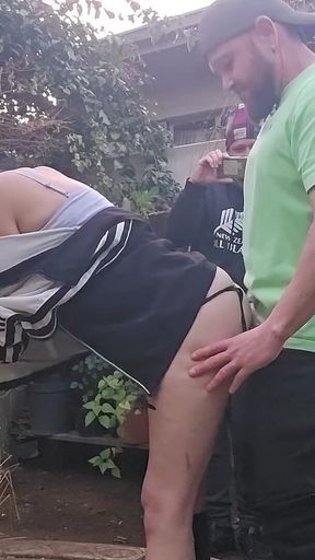 Fuck My Wife on the Fountain so the Nneighbours Can Watch