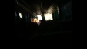 Masturbation in bus