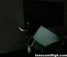 Bruno Dickemz Fucks Natalie Monroe, His Coed Student in Uniform