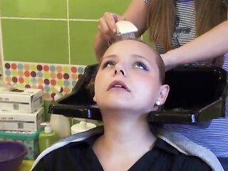 Tamara Backward Hairwash 1