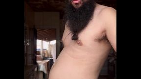 Nude and Frustrated in Chastity