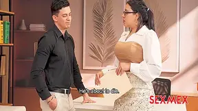 The Hot Assistant Submits To Junior - Lian Grey And Paola Rubiel