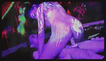 Glow-in-the-Dark Rave Sex with Kitty Love Featured content