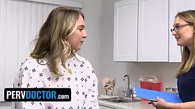 Chesty patient Sonny Mckinley gets fertility test in the physicians office - perv therapist