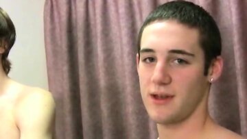 Straight dudes jerking off and receiving blowjobs f
