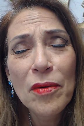 JOI Face Close-up, as I Ride My Anal Dildo!