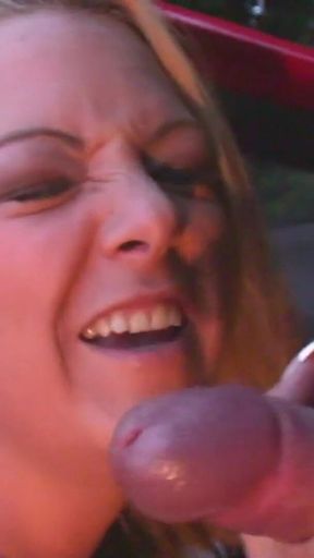 Krystal Pink Fucks and Sucks Dogger in the Woods