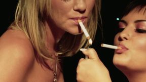 Smoking Lesbians have fun