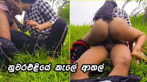 Sri Lankan lovers ravage in public park, sperm showering mouth