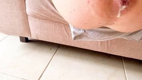 broken ass straight up, just anal creampie, the ass can t hold it, total destructive prolapse!!!