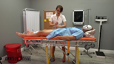 Nurse Natalie Perfect Handjob