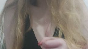 missclare Cute Blonde with Glasses JOI Curvy Body & Natural Big Tits