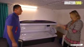 Curious Neighborly Encounters: German Housewife Maria's Intimate Moments with a Friend
