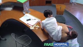 ”Big Breasted Ex Porn Star Gets Deep Dicked by Dirty Doc”