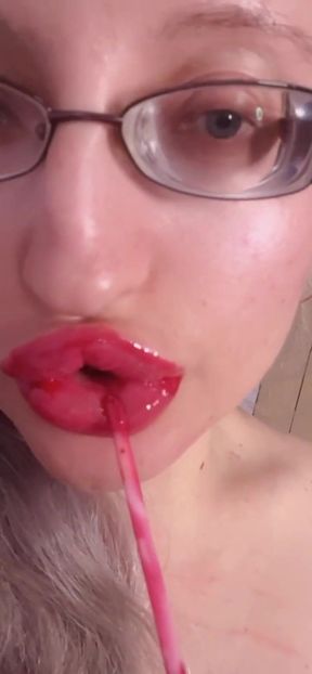 Red Lipstick Gloss Is Captivating