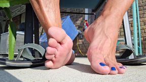 What do you think ouf my shiny blue fingers