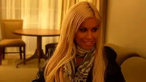 Bridgette is meeting me in my hotel room
