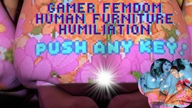 Ziva Fey - Gamer Femdom Human Furniture Domination