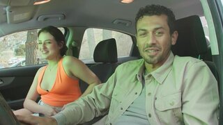 Aubree Valentine and other hot women in a BTS porn scene