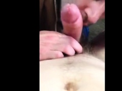 Hungry builder suckin dick n swallowin load 2