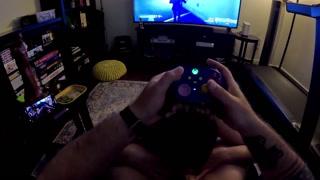 Fortnite Gameplay Blowjob with Tasty Sweet Peach - John Wick 2