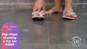 Toy car being crushed, ASMR 720p - Mobile